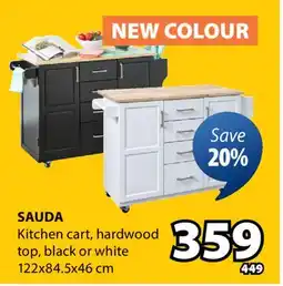 JYSK SAUDA Kitchen cart offer