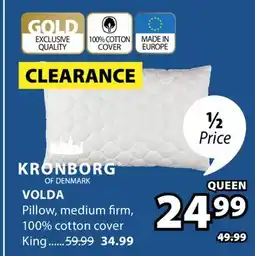 JYSK VOLDA Pillow offer