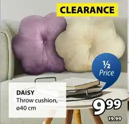 JYSK DAISY Throw cushion offer