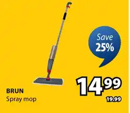 JYSK BRUN Spray mop offer