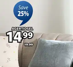 JYSK AGERTIDSEL Throw cushion offer
