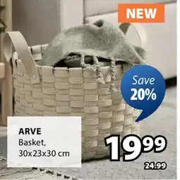 JYSK ARVE Basket offer