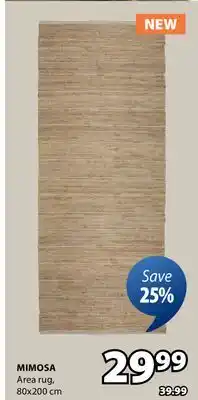 JYSK MIMOSA Area rug offer