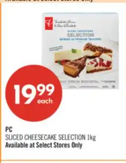 Shoppers Drug Mart PC SLICED CHEESECAKE SELECTION offer