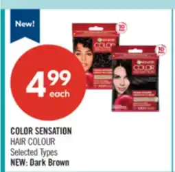 Shoppers Drug Mart COLOR SENSATION HAIR COLOUR offer