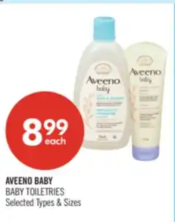 Shoppers Drug Mart AVEENO BABY BABY TOILETRIES offer