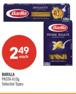 Shoppers Drug Mart BARILLA PASTA offer