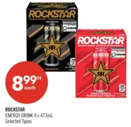 Shoppers Drug Mart ROCKSTAR ENERGY DRINK offer