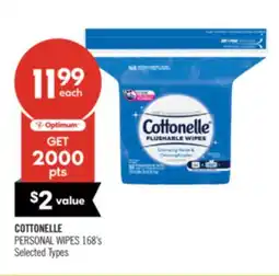 Shoppers Drug Mart COTTONELLE PERSONAL WIPES offer