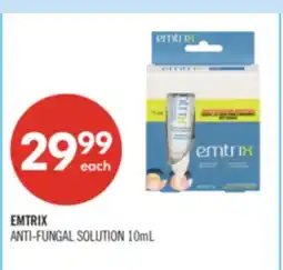 Shoppers Drug Mart EMTRIX ANTI-FUNGI SOLUTION offer