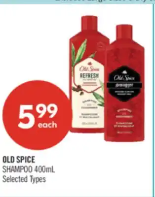 Shoppers Drug Mart OLD SPICE SHAMPOO offer