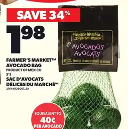 Independent City Market FARMER'S MARKET AVOCADO BAG, 5'S offer