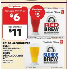 Independent City Market PC DE-ALCOHOLIZED BEER offer