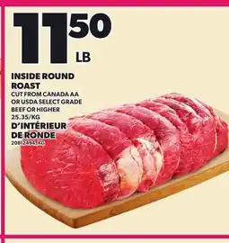 Independent City Market INSIDE ROUND ROAST offer