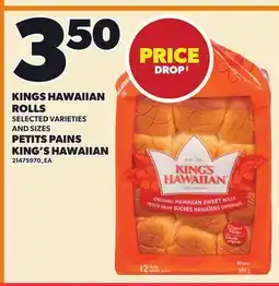 Independent City Market KINGS HAWAIIAN ROLLS offer