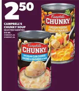 Independent City Market CAMPBELL'S CHUNKY SOUP offer