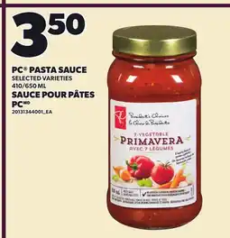 Independent City Market PC PASTA SAUCE, 410/650 ML offer