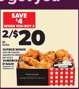 Independent City Market 14 PIECE WINGS offer