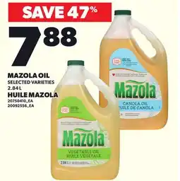 Independent City Market MAZOLA OIL offer