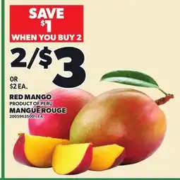 Independent City Market RED MANGO offer