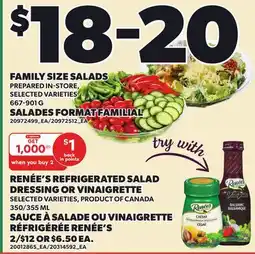 Independent City Market FAMILY SIZE SALADS offer