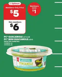 Independent City Market PC GUACAMOLE, 227 G OR PC MINI GUACAMOLE, 228 G offer