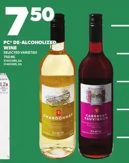 Independent City Market PC DE-ALCOHOLIZED WINE offer