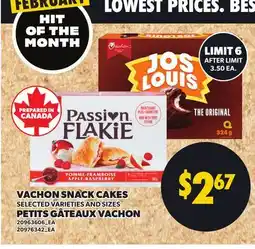Independent City Market VACHON SNACK CAKES offer