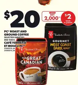 Independent City Market PC ROAST AND GROUND COFFEE offer