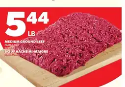 Independent City Market MEDIUM GROUND BEEF offer