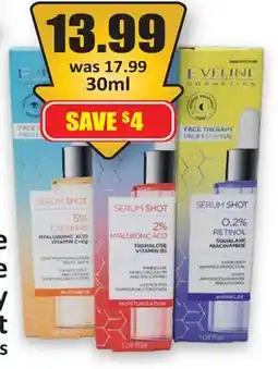 Starsky Eveline Face Therapy Serum Shot offer