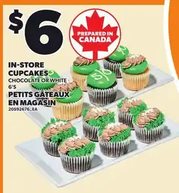 Independent City Market IN-STORE CUPCAKES, 6'S offer