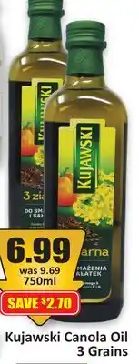 Starsky Kujawski Canola Oil 3 Grains offer