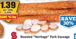 Starsky Roasted Heritage Pork Sausage offer