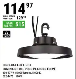 BMR HIGH-BAY LED LIGHT offer