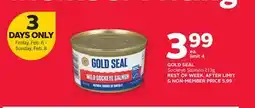 Rexall GOLD SEAL Sockeye Salmon offer