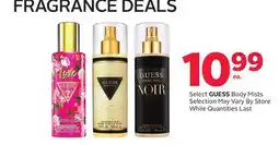 Rexall Select GUESS Body Mists offer