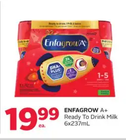 Rexall ENFAGROW A + Ready To Drink Milk offer