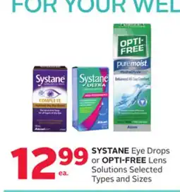 Rexall SYSTANE Eye Drops or OPTI-FREE Lens Solutions offer