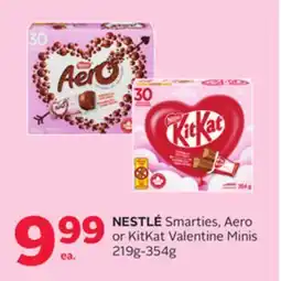 Rexall NESTLÉ Smarties, Aero or KitKat Valentine Minis offer