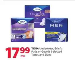 Rexall TENA Underwear, Briefs, Pads or Guards offer