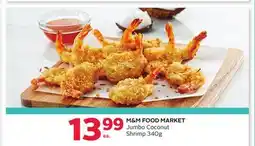 Rexall M & M FOOD MARKET Jumbo Coconut Shrimp offer