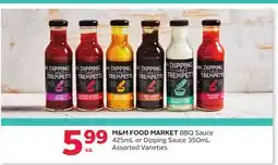Rexall M & M FOOD MARKET BBQ Sauce 425mL or Dipping Sauce 350mL offer