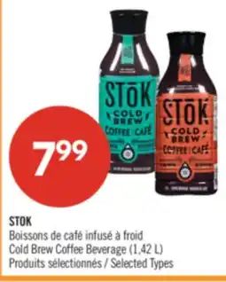 Pharmaprix STOK Cold Brew Coffee Beverage offer