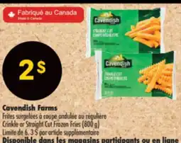 Pharmaprix Cavendish Farms Crinkle or Straight Cut Frozen Fries offer