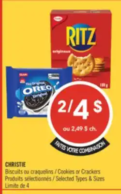 Pharmaprix CHRISTIE Cookies or Crackers offer