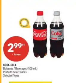 Pharmaprix COCA-COLA Beverages offer