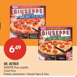Pharmaprix DR. OETKER GIUSEPPE Frozen Pizza offer