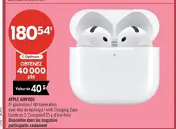 Pharmaprix APPLE AIRPODS 4th Generation offer