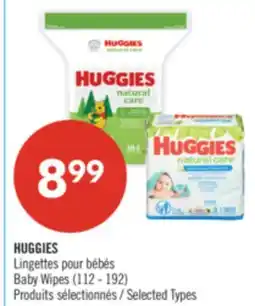 Pharmaprix HUGGIES Baby Wipes offer